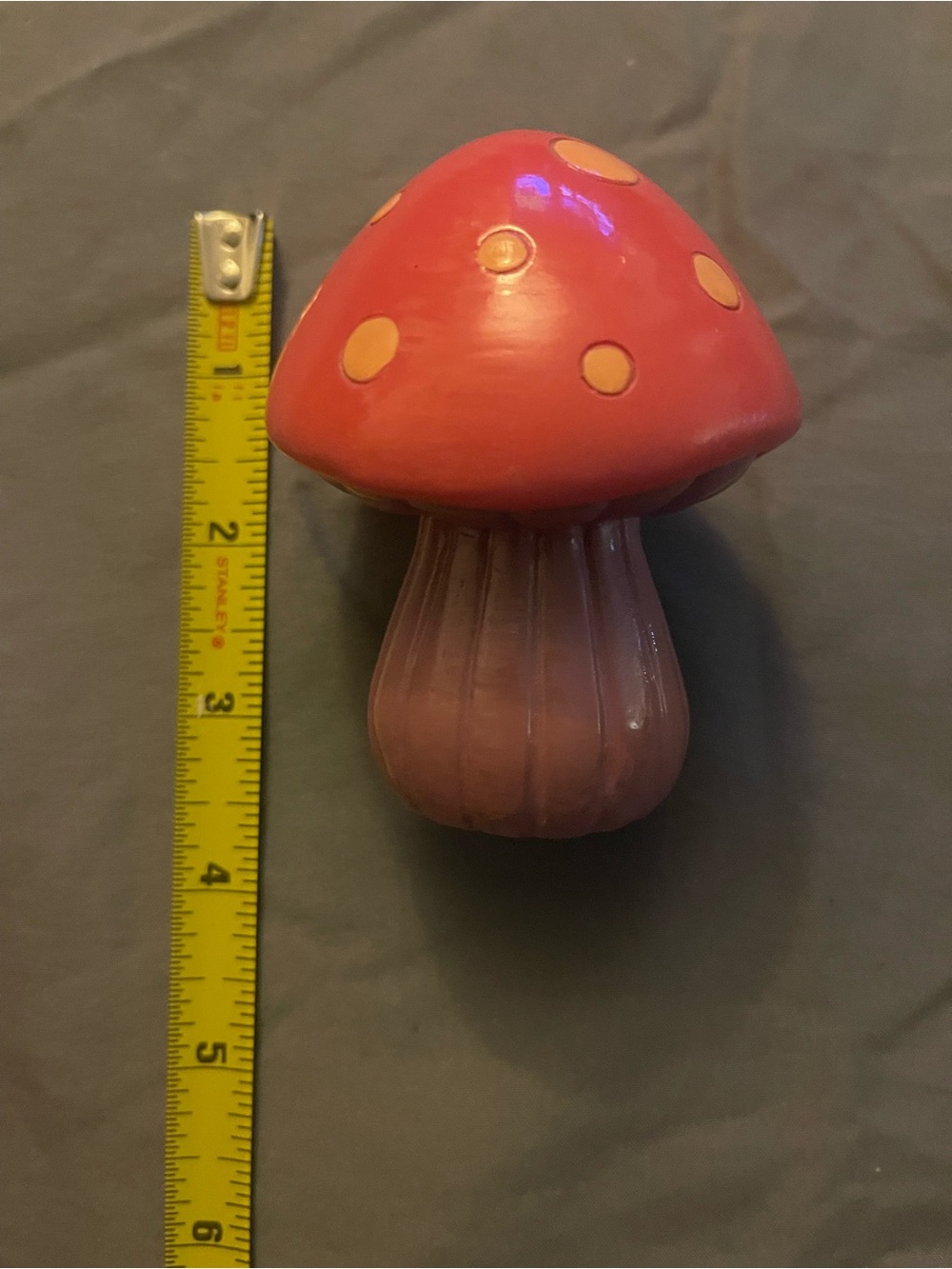 Decorative Polka Dot Mushroom - Home Accent